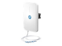 Quwireless Panel-Richtantenne, Tri-Band (2,4/5–7 GHz), Wi-Fi 6E/7, 4×4 MIMO, RP-TNC, Wand/Mast
