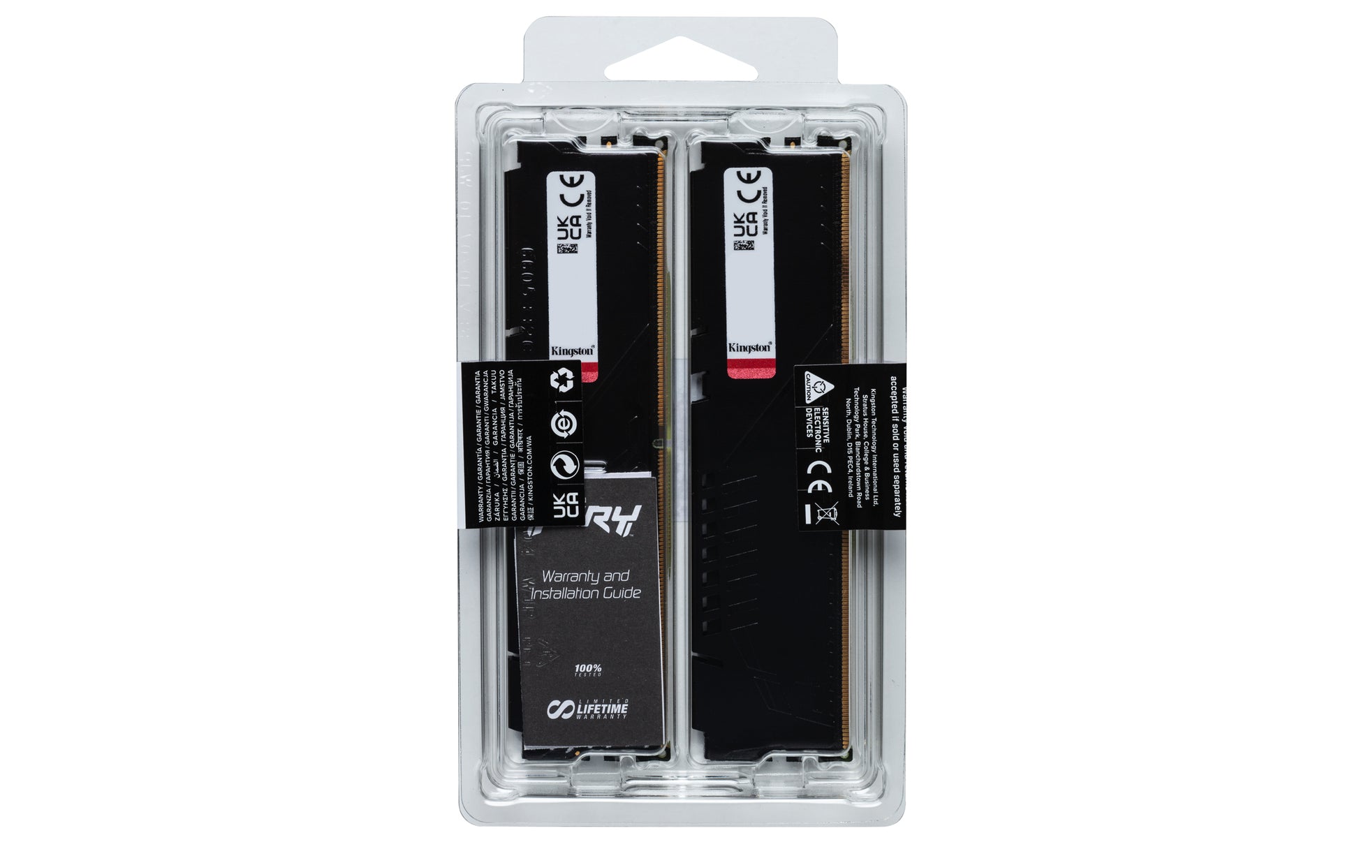 Kingston Technology Kingston FURY Beast KF560C30BBEK2-32 – 32 GB DDR5 6000 MT/s, 2×16 GB, 288-poliger DIMM, CL30, für PC