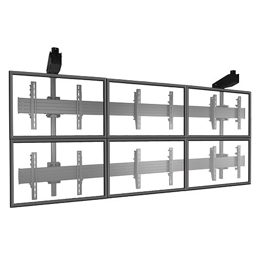 Chief Deckenhalterung – 42–50" – VESA 100×400 – bis 56,7 kg, für 6 Displays – LCM3X2U