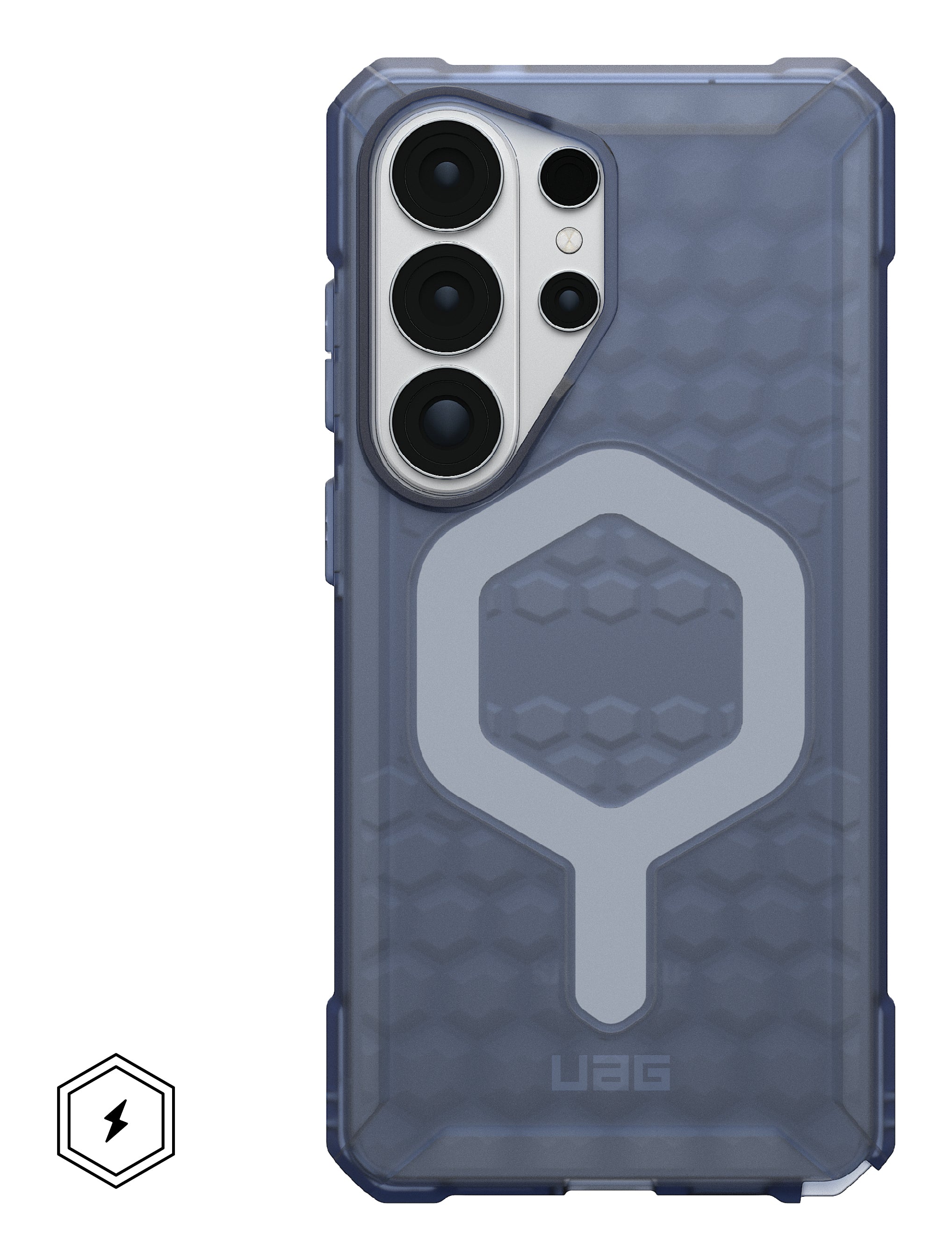 Urban Armor Gear UAG Essential Armor – Rückcover – für Samsung Galaxy S26 Ultra, MagSafe, PC, Wolkenblau