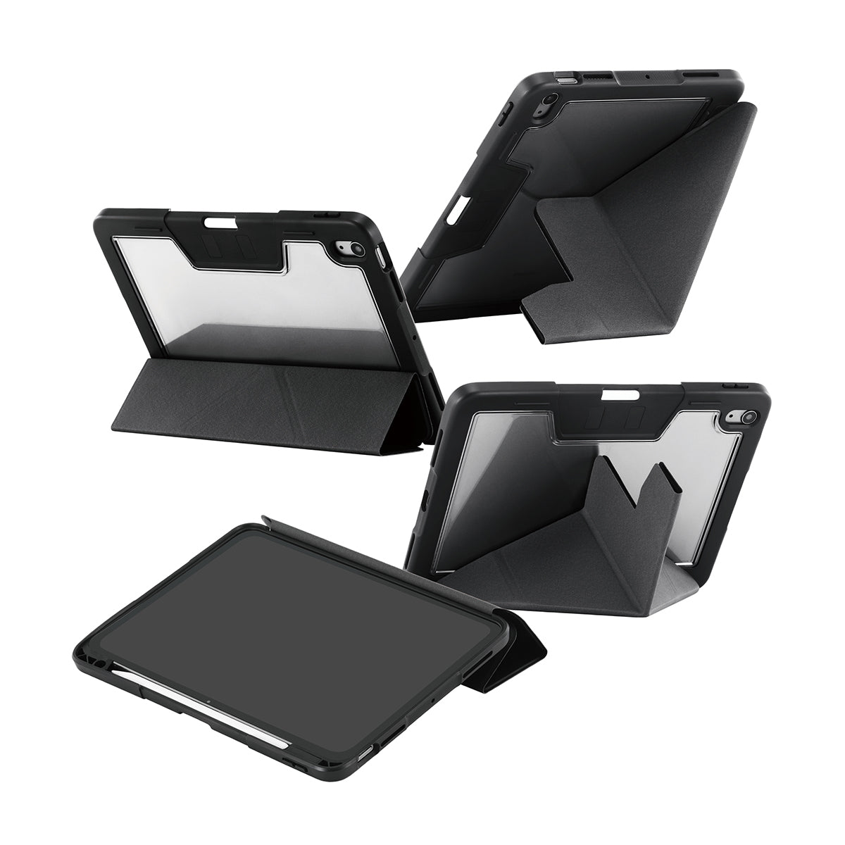 PanzerGlass CARE Essential Tablet-Hülle für iPad Air 11" (M2/2024), iPad Air 11" (M4/2026) – Schwarz