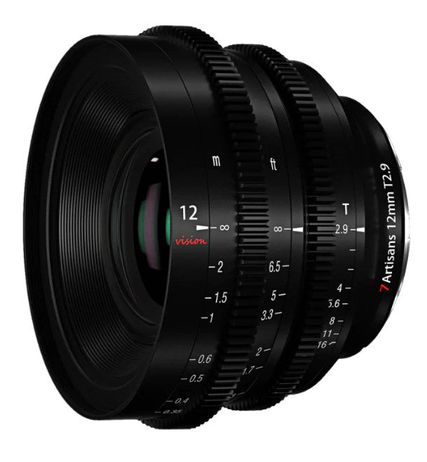 7Artisans C703B MFT Objektiv – 12 mm T/2.9 – für Micro Four Thirds (Panasonic, Olympus)