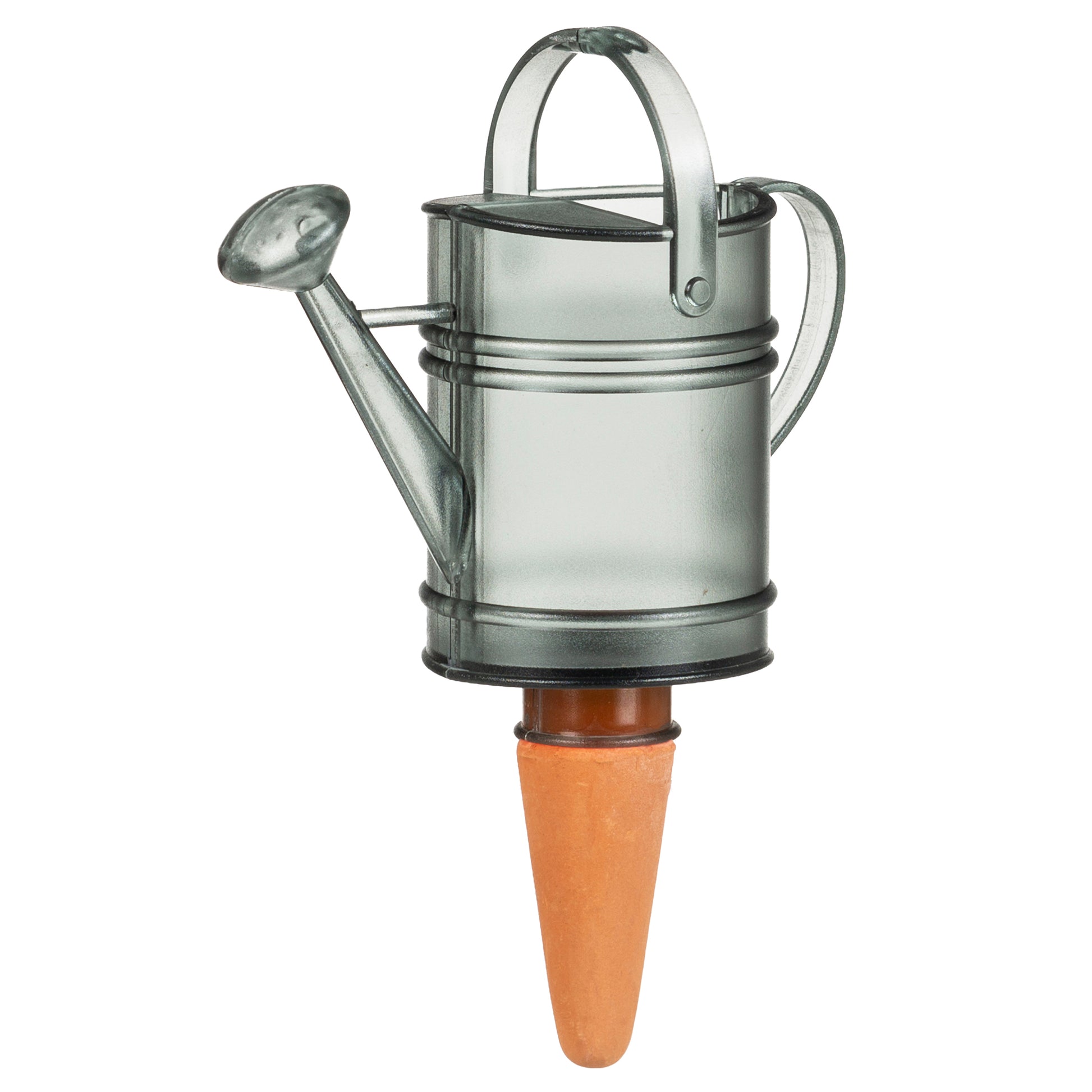 Scheurich Nelly M Wasserstecker – 12,5 × 7 × 22 cm – Kunststoff, grau