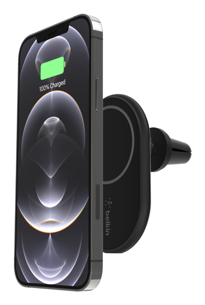 Belkin Autohalterung mit kabellosem Ladegerät, magnetisch, kabellos – für iPhone 12