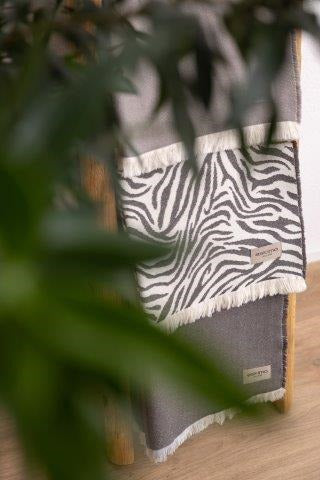 Eskimo Zafari Wohndecke – Baumwolle, Beige – 140 × 200 cm