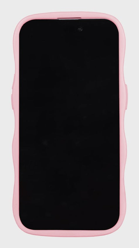 Holdit – Backcover Wavy – für Apple iPhone Air – rosa/transparent – TPU