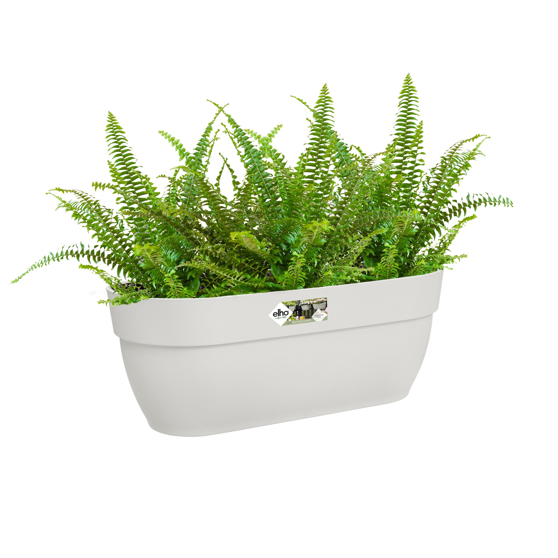 elho Campana Easy Hanger – Hängeblumentopf – 7500 ml – Kunststoff, weiss