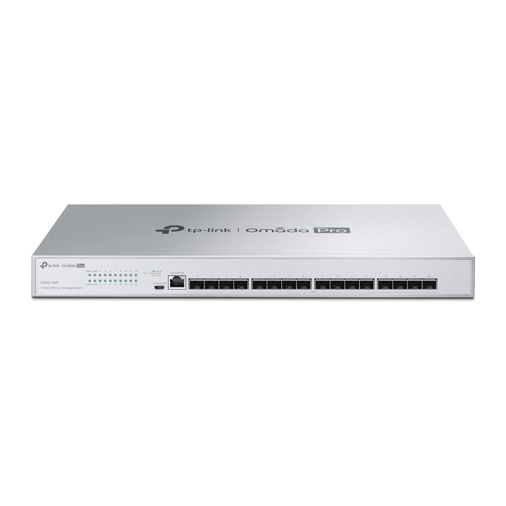 TP-Link S5500-16XF – Managed Switch – 16×10G SFP+, L2+/L3, 1U