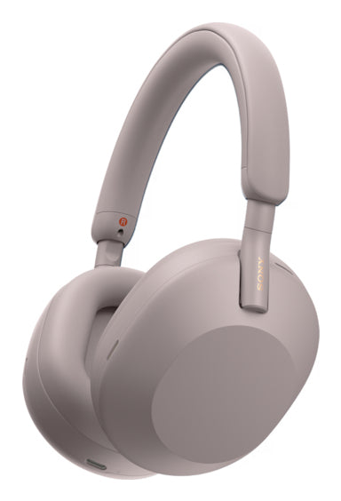 Sony WH-1000XM5 Over-Ear Kopfhörer – Stereo, Kabel + BT, ANC, Pink, BT 5.2