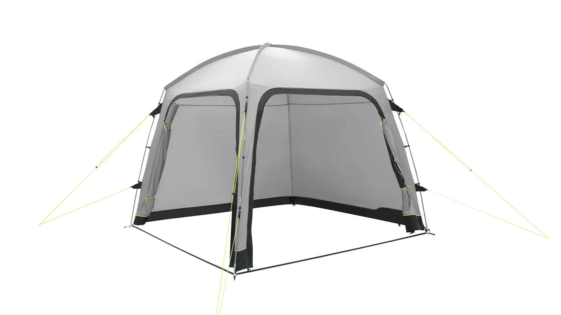 Outwell Pavillon Dakota Shelter M – PFC-frei, spritzwassergeschützt – 260 × 260 × 225 cm – grau