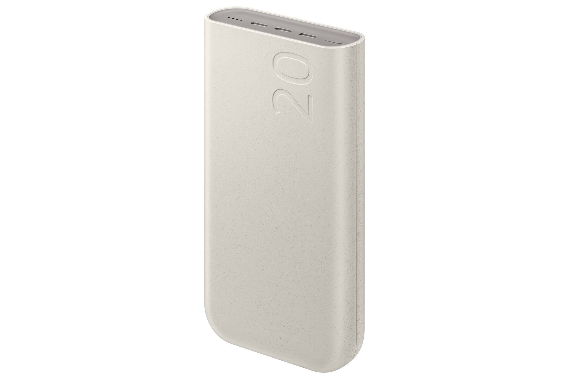 Samsung Powerbank 20'000 mAh – 45 W PD, 3× USB-C, beige