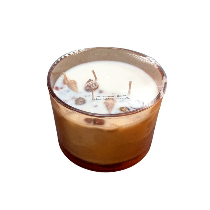 CHALET Duftkerze – Meeresfrische – Ø 11,5 × 6 cm
