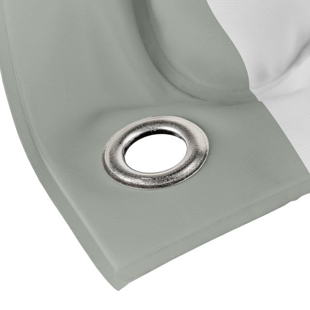 Kolma Luftmatratze – mit integriertem Kissen, PVC-Oberfläche – 188 × 78,5 cm – grau/weiss – 1 Stk.