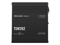 Teltonika TSW202 Switch – 8× RJ45, 2× SFP, 240 W PoE, GbE