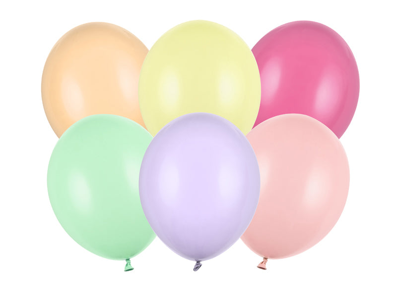 PartyDeco Luftballons – mehrfarbig – Ø 30 cm – Latex – 10 Stk