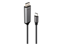 Lindy USB-C auf DisplayPort Kabel – 8K 60 Hz – 2 m