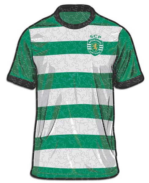 Iconic Puzzles Sporting CP Trikot – Logikspiel, 1 Spieler, ab 10 Jahren, mehrsprachig