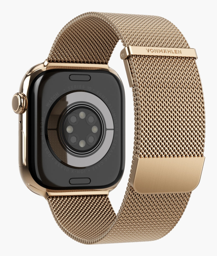 Vonmählen Milanese Loop 2 Sunset Gold – Armband – für Apple Watch (diverse Grössen)