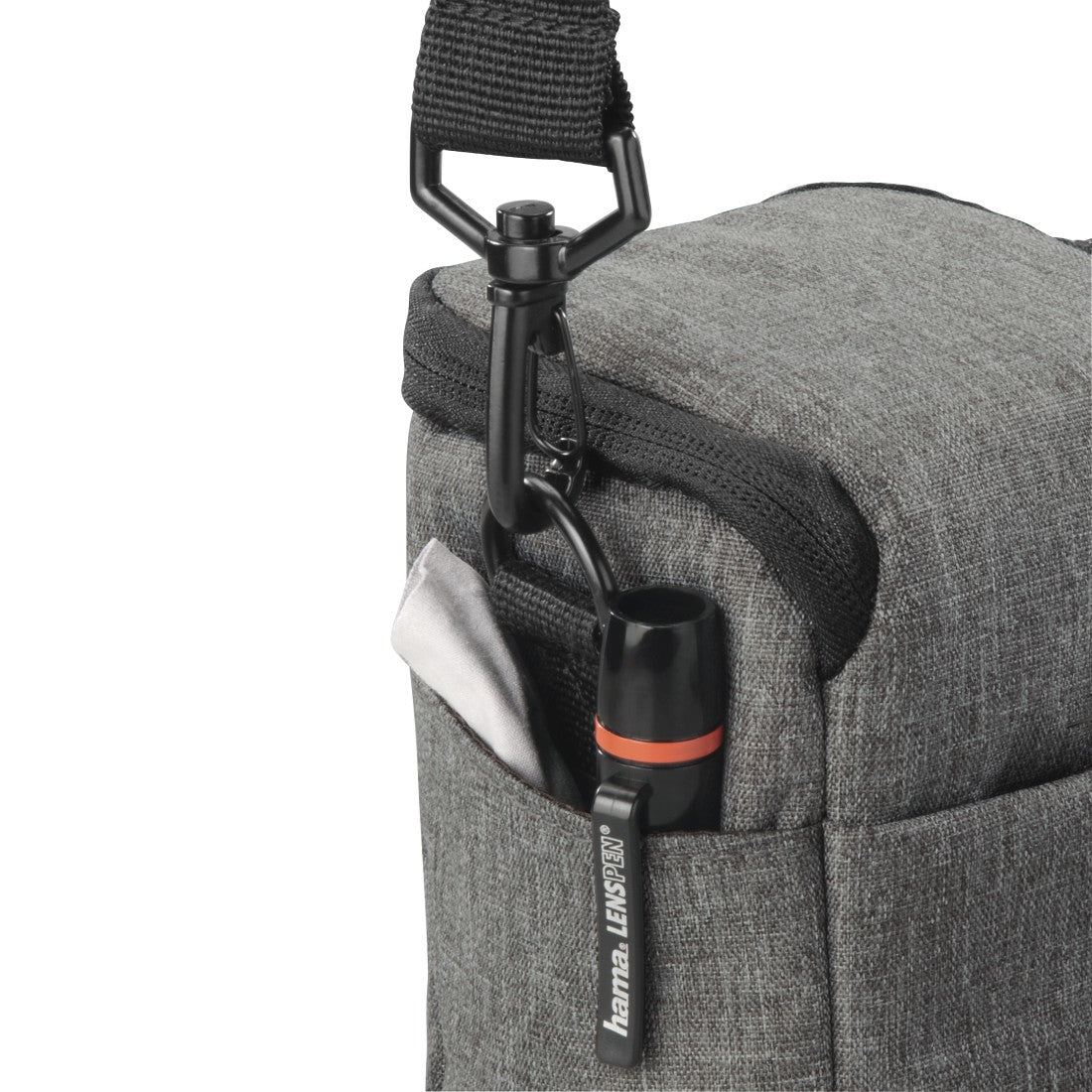Hama Terra Fototasche – Kompaktes Etui, Polyester – Grau
