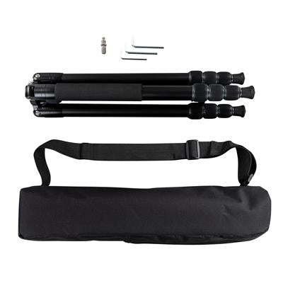 Dörr Classic 160 Aluminium-Stativ – bis 160 cm – Traglast 8 kg – Schwarz