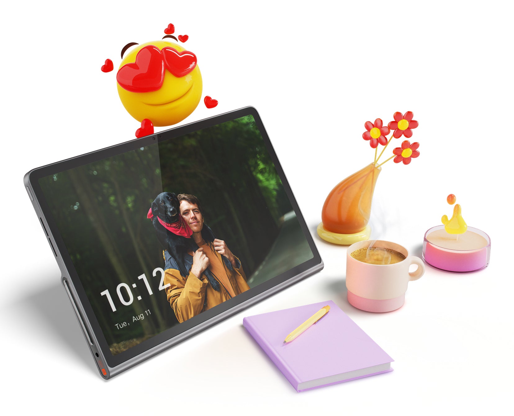 Lenovo Tab Plus – 11,5", 256 GB, 8 GB RAM, WLAN, Android 14, Grau