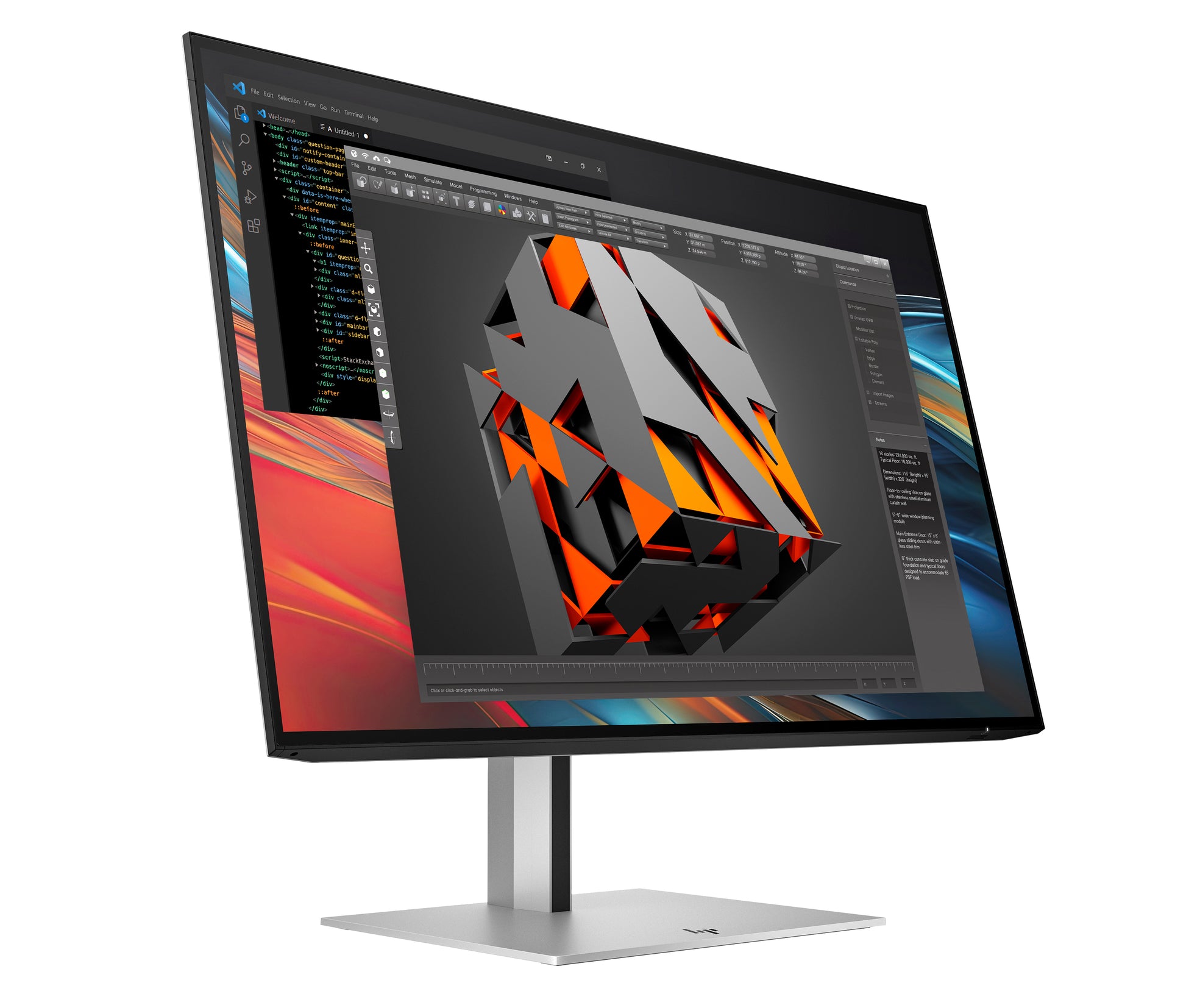 HP Series 7 Pro 724Pn – Monitor, 24", 1920 × 1200 (WUXGA)