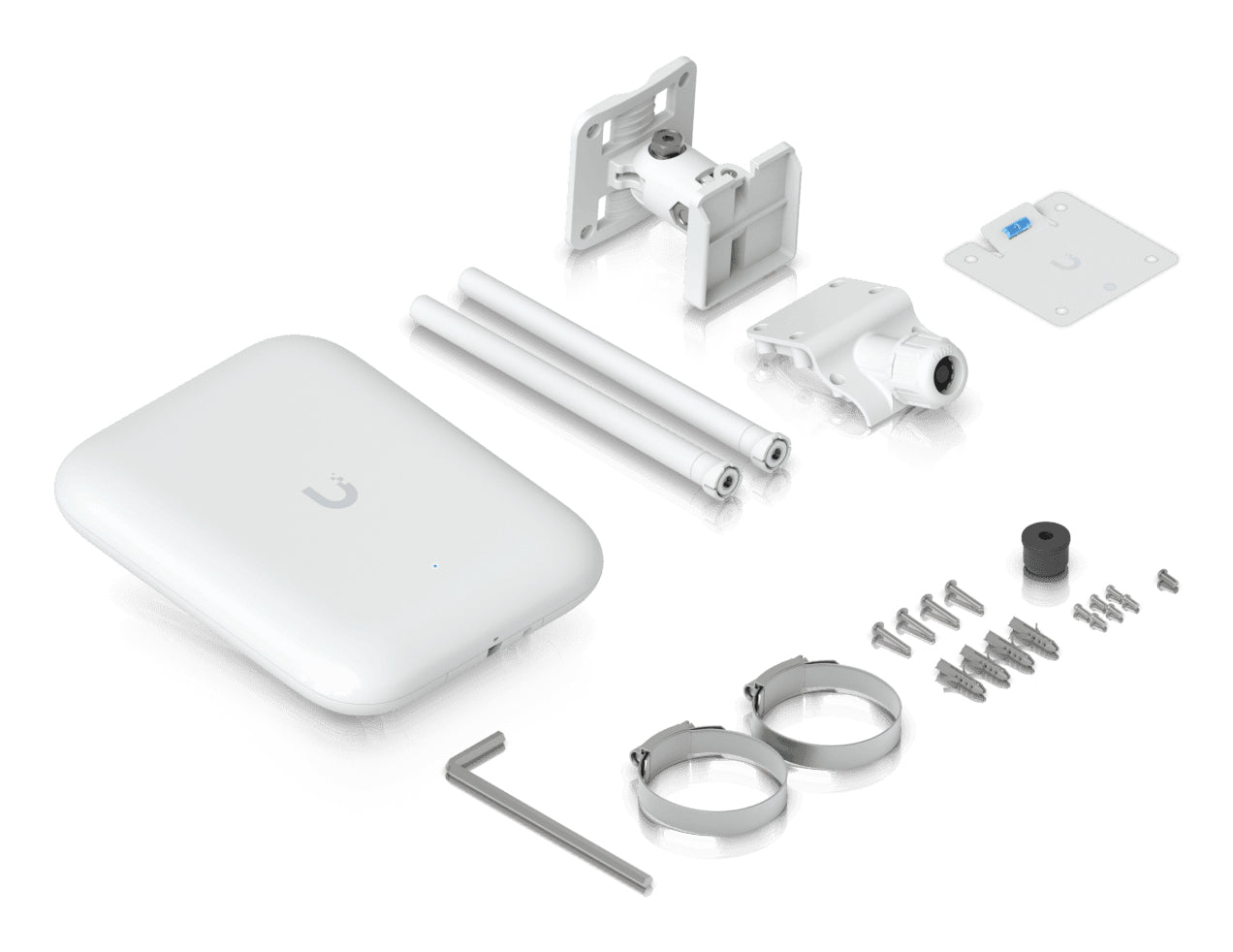 Ubiquiti U7-Pro-Outdoor – Access Point – Wi-Fi 7 (2,4/5 GHz), 8,6 Gbit/s, 2.5GbE, PoE+, Wand/Decke