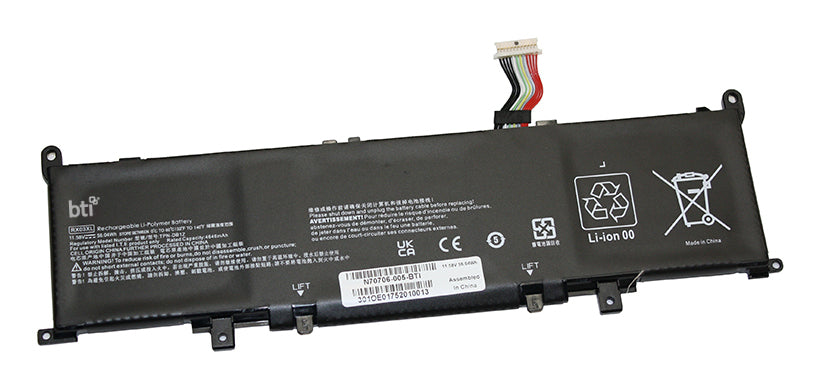 BTI Notebook-Akku – für HP ProBook/EliteBook 440/445/460/465; 640/660 G11 – 56 Wh, 11,58 V – Schwarz