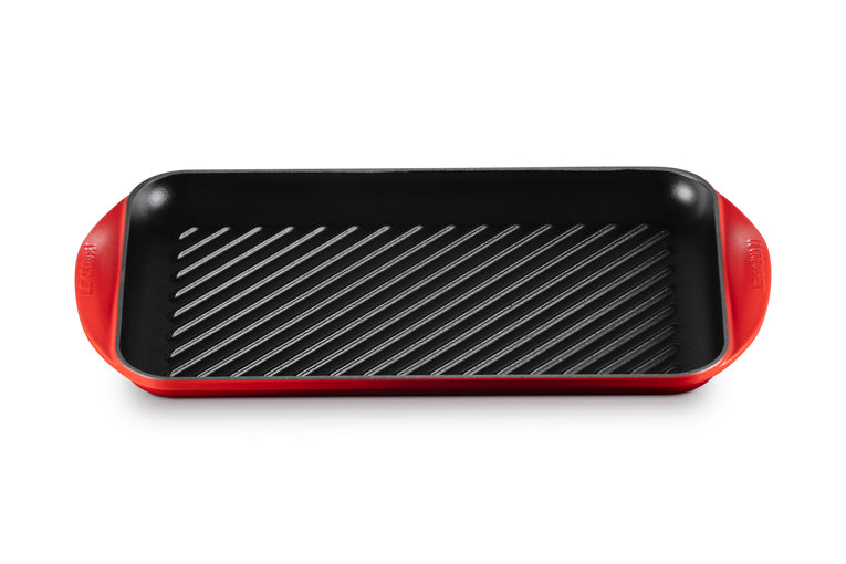 Le Creuset Fonduepfanne – 25,2×2,7×3,8 cm, Gusseisen, für Induktion, Gas, Glaskeramik u. a.