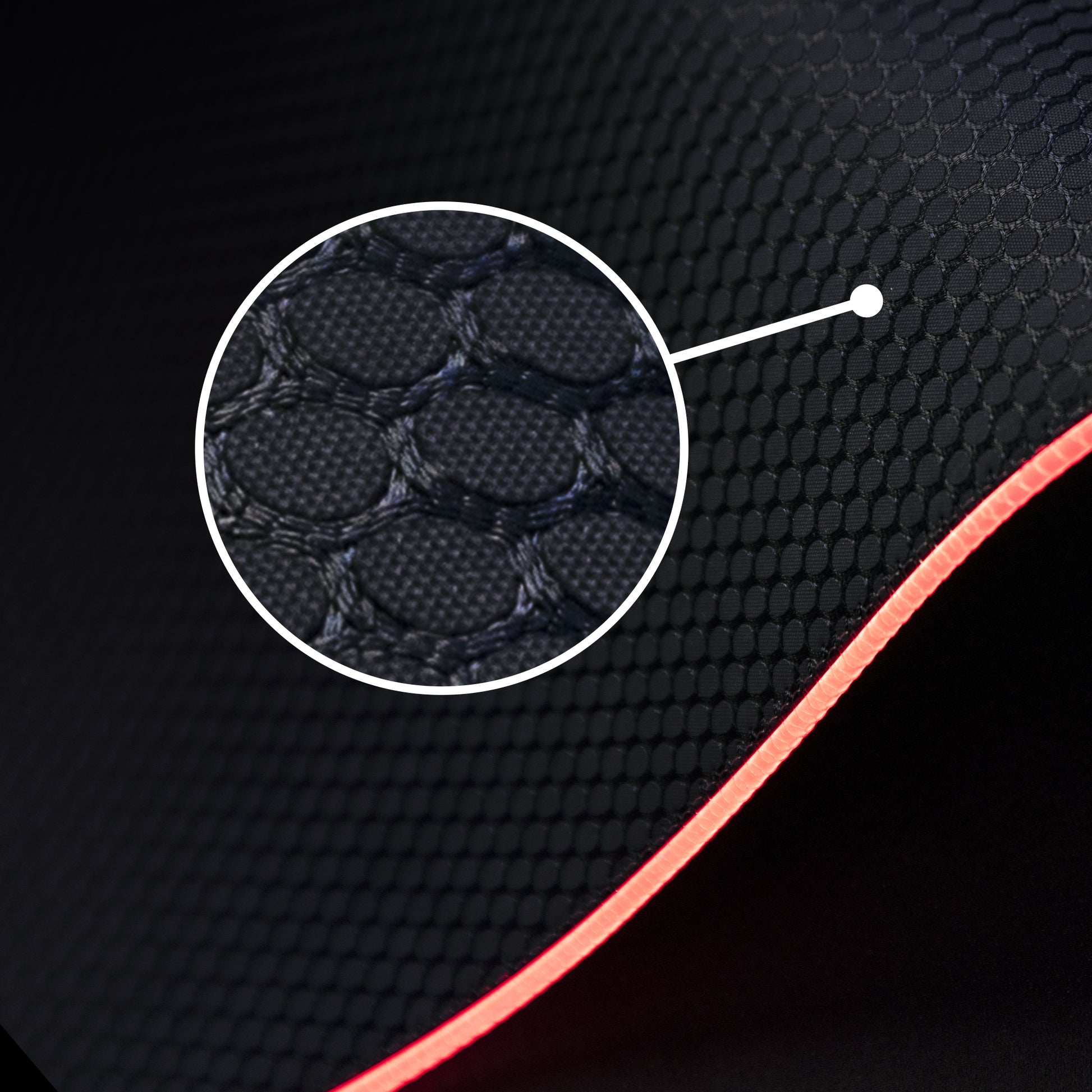 HyperX Pulsefire Mat M HMPM1 – Gaming-Mauspad – 195 × 150 mm, Stoff, Gummi, Schwarz