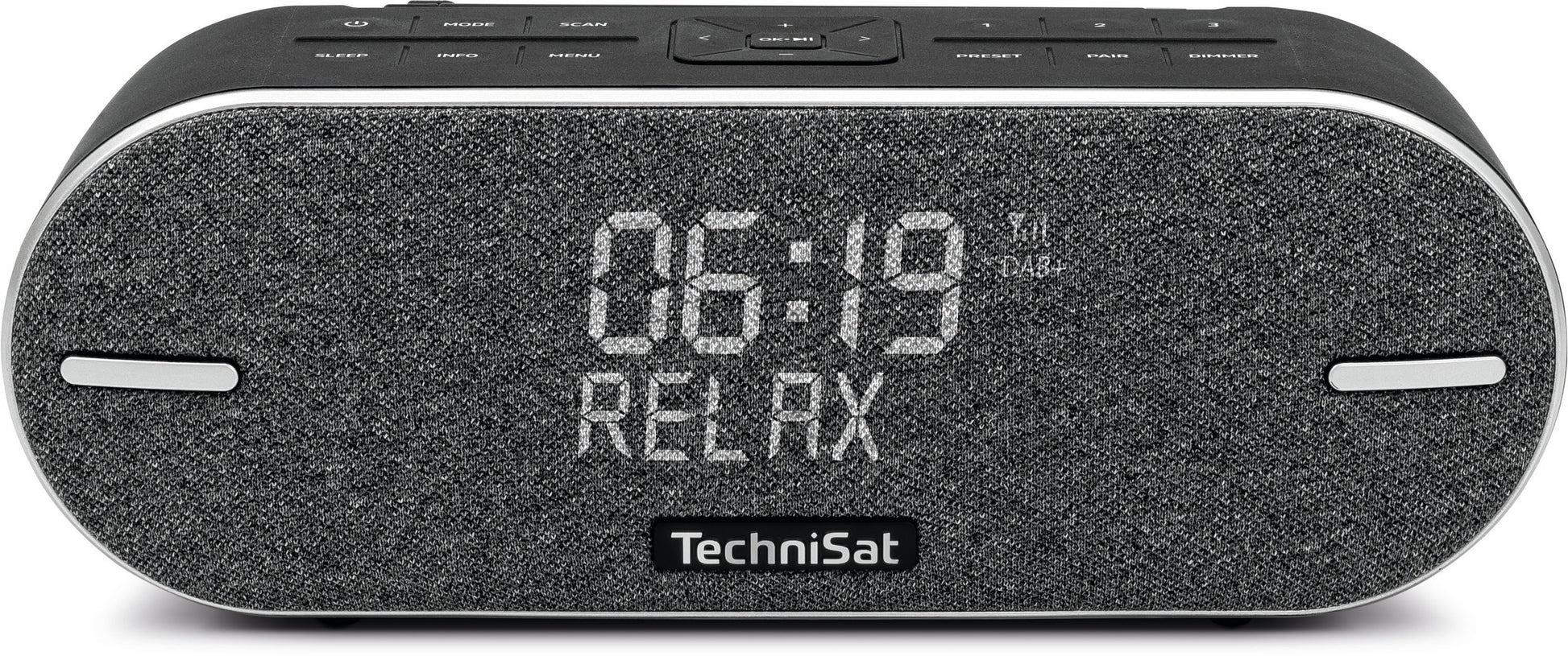 TechniSat DigitRadio BT 2 – DAB-/Internetradio – Portabel – DAB+, UKW, Bluetooth, 20 h, IPX5 – Schwarz