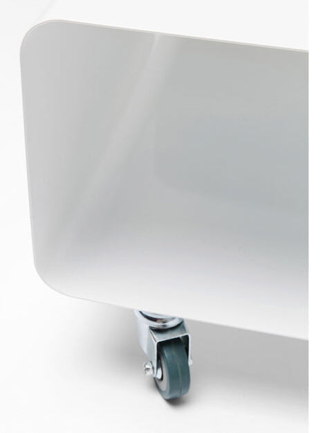 Kare TV-Möbel Lounge M – 90 × 42 × 30 cm, rechteckig – Stahl – weiss