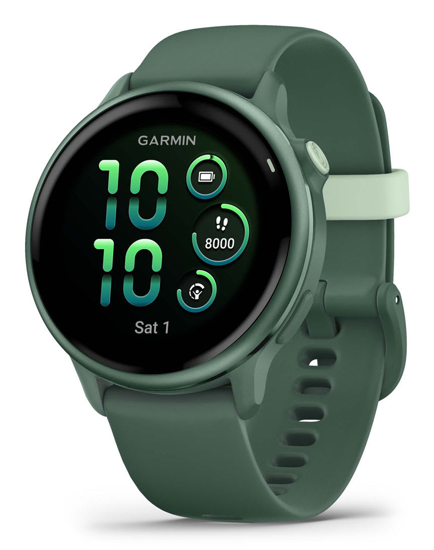 Garmin Vivoactive 6 – GPS-Smartwatch – GPS, ANT+, Dunkelgrün, Sportarmband