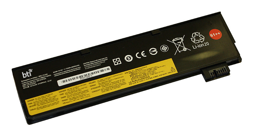 BTI Notebook-Akku – für ThinkPad T570 – 6670 mAh, 10,8 V (6 Zellen)