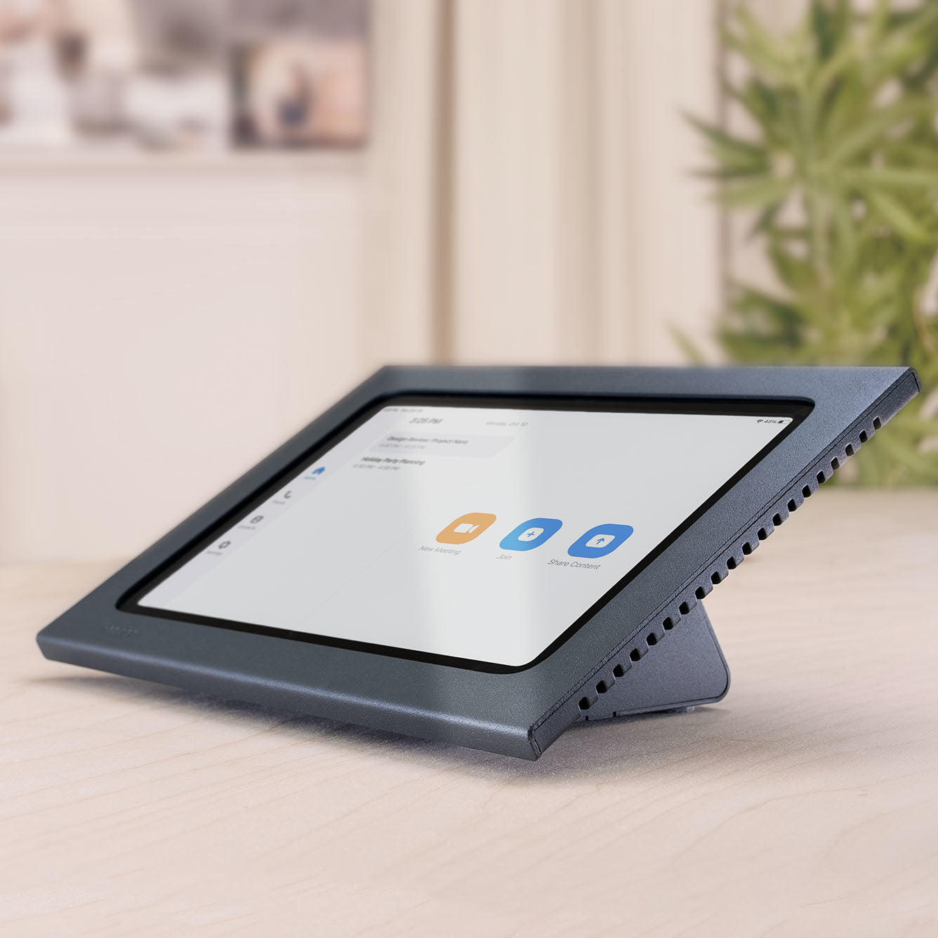 Heckler Design Zoom Rooms Konsole für iPad – Touchpanel – Grau, für iPad 10. Generation