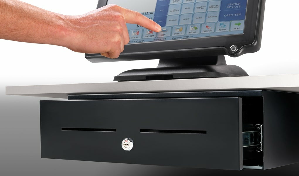 Safescan Kassenlade, 415 × 130 × 424 mm, Schwarz, HD-4142