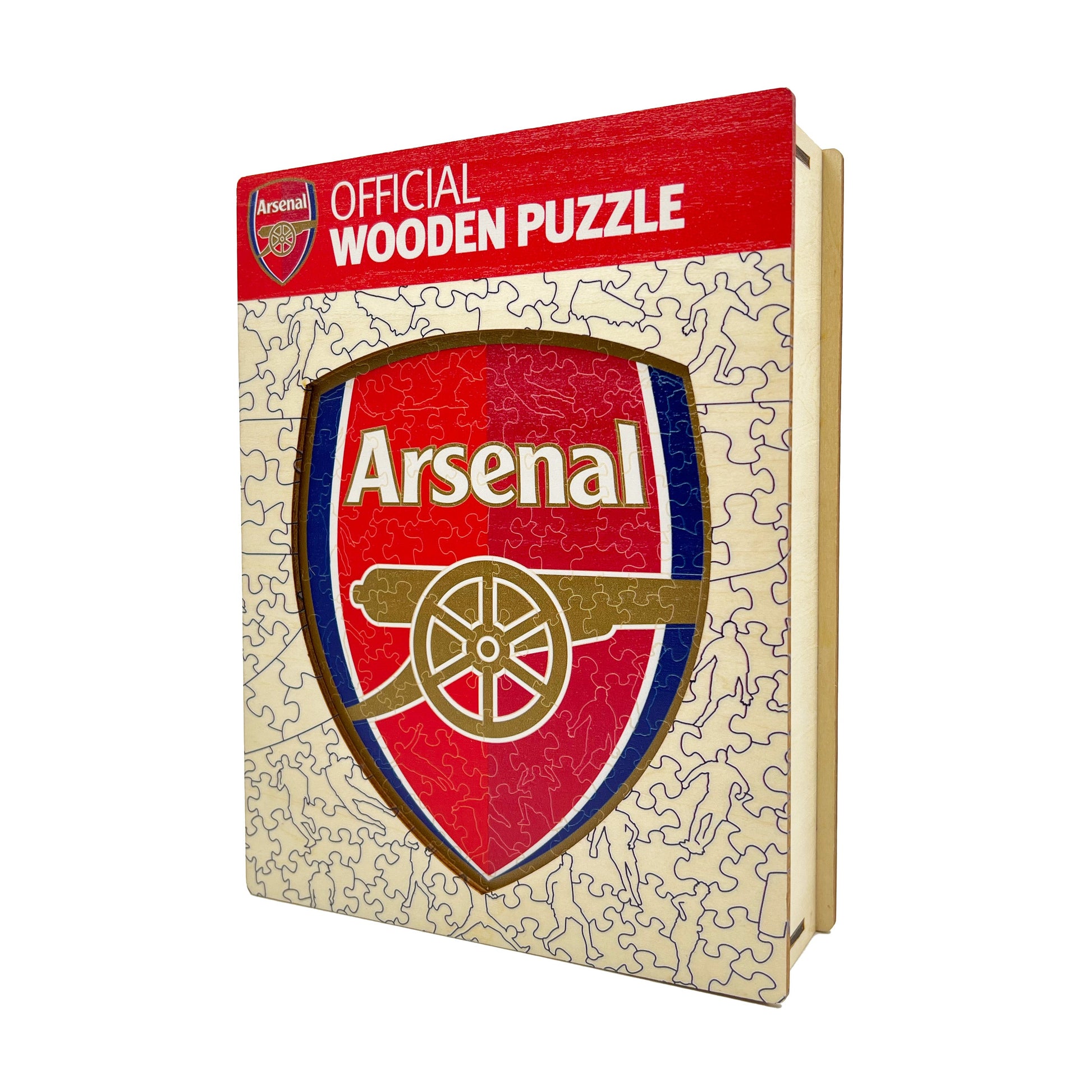 Iconic Puzzles Puzzle Arsenal FC – Logo – 270 Teile – 37,5 × 37,5 cm – ab 10 J.