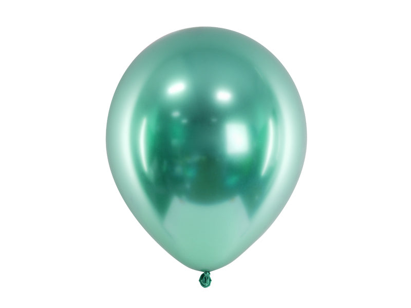 PartyDeco Luftballons – Grün – Ø 30 cm – Latex – 10 Stk