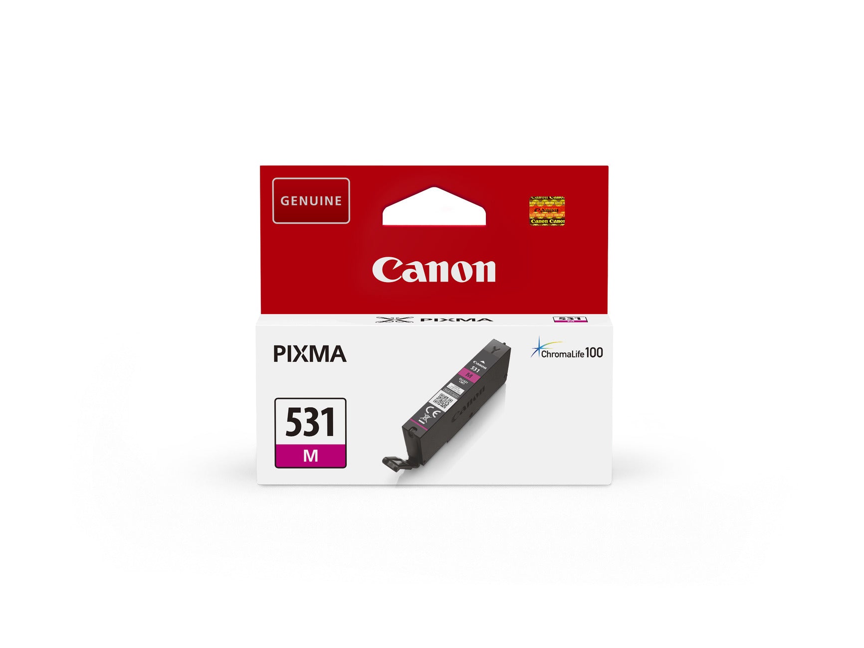 Canon Tintenpatrone CLI-531, Magenta, 8,2 ml – für Tintenstrahldrucker/Multifunktionsgeräte