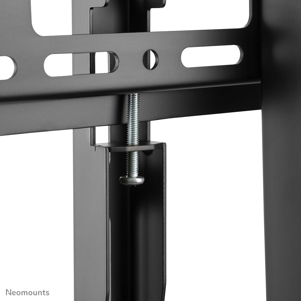 Neomounts NS-M4000BLACK – Trolley, höhenverstellbar, für 60–105", VESA 200×200–1000×600, bis 150 kg, schwarz