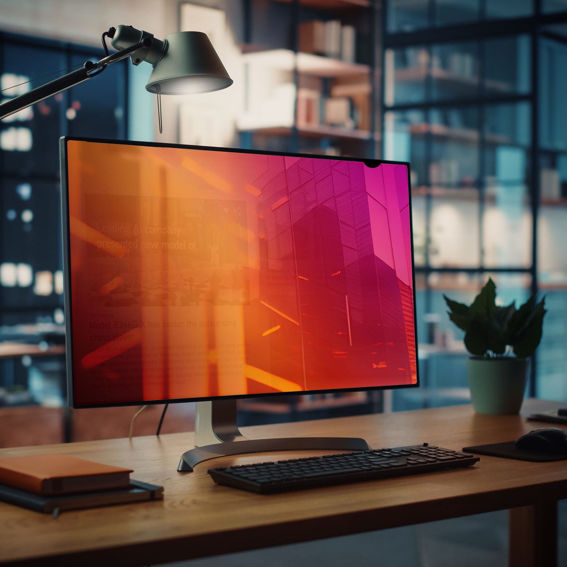 StarTech.com Displayschutz für 24" Monitore – Gold
