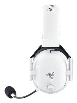 Razer BlackShark V2 HyperSpeed Gaming-Headset – Over-Ear, Stereo, Kabel + BT, mit USB-C-Dongle, Weiss