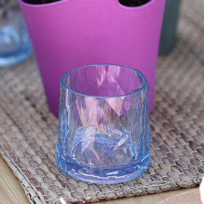 Koziol Becher Club Nr. 2 – 2er Set, 250 ml, Ø 9,2 cm, Kunststoff, Blau, spülmaschinenfest