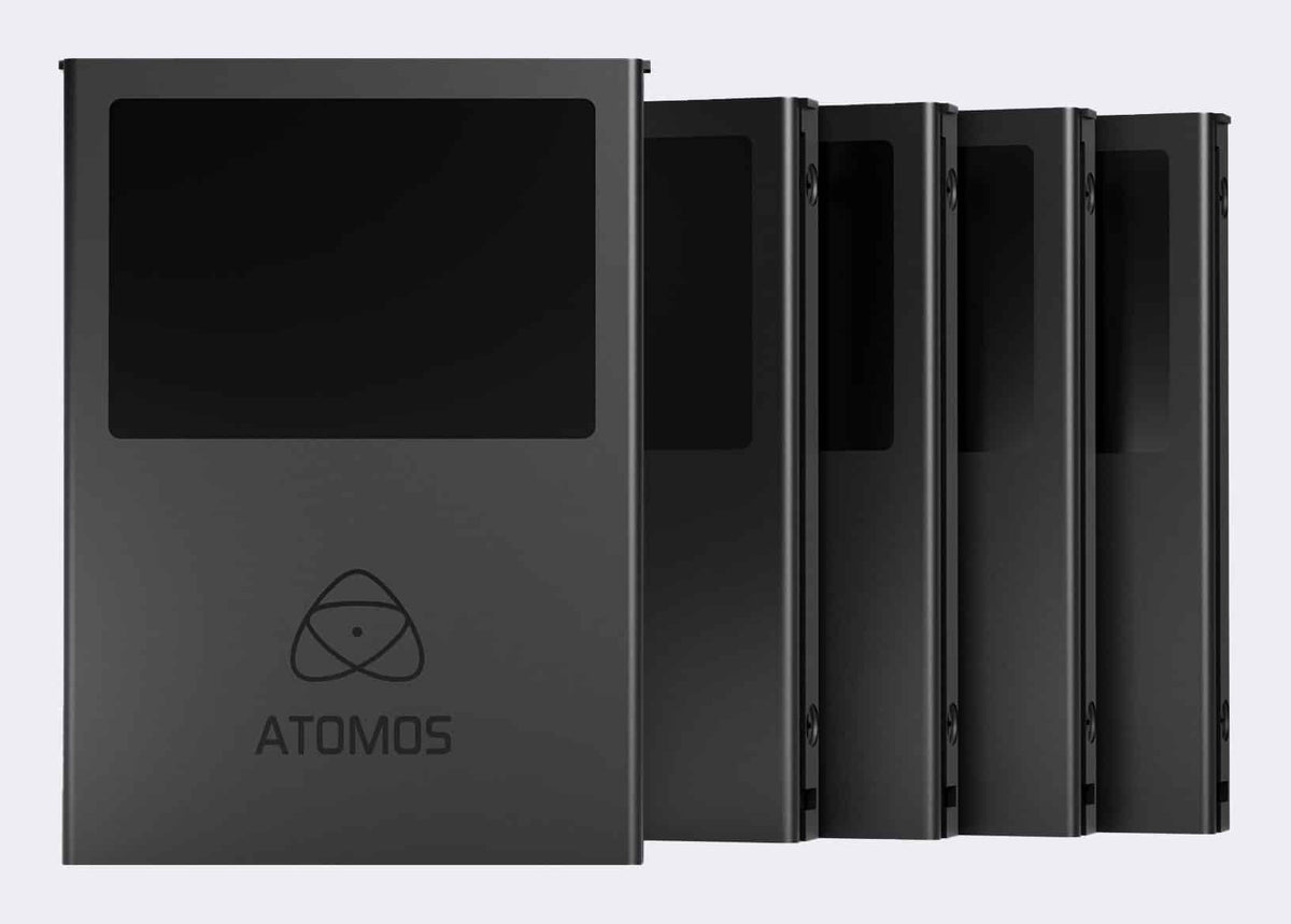 Atomos Master Caddy III Halterung – für HDD/SSD-Recorder – Schwarz – 5er-Pack