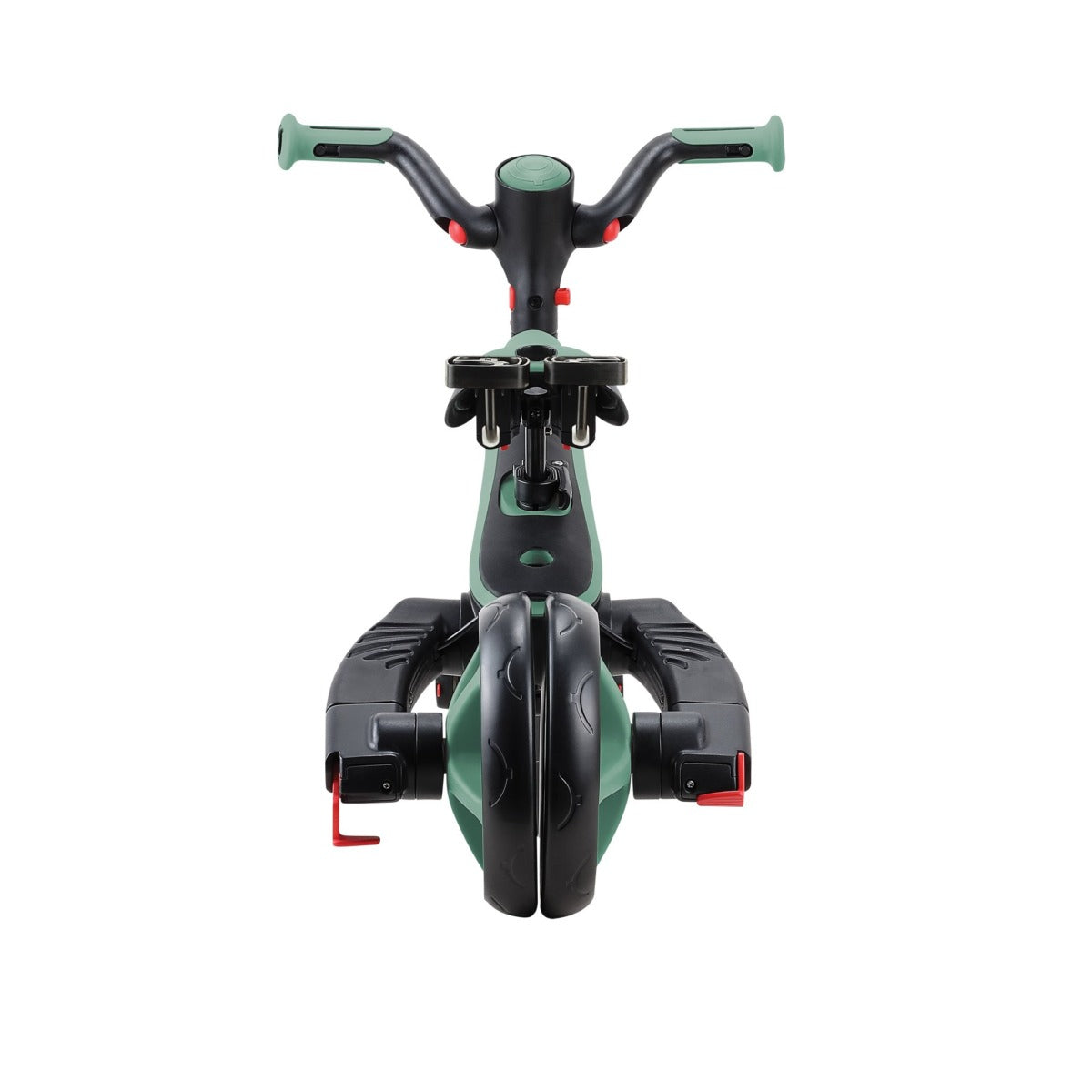 Globber Trike Explorer 4-in-1 Aufsitzlaufrad – Push & Pedal, verstellbarer Sitz, faltbar – 15 kg – Olivgrün