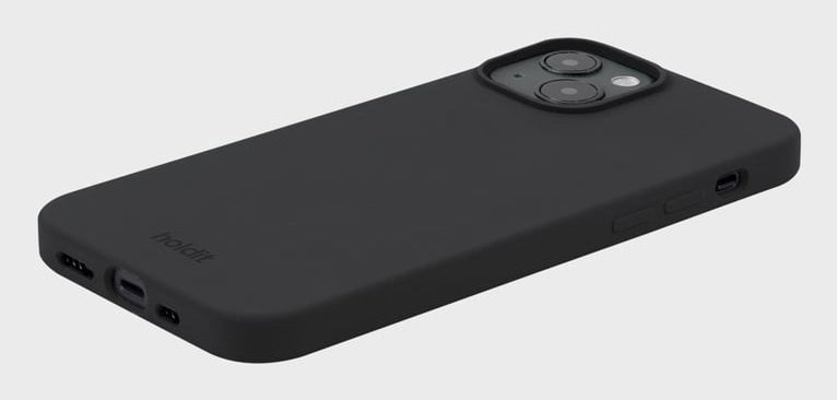 Holdit – Backcover – für Apple iPhone 17 Pro Max – schwarz – Silikon – kratzfest, aus recyceltem Material