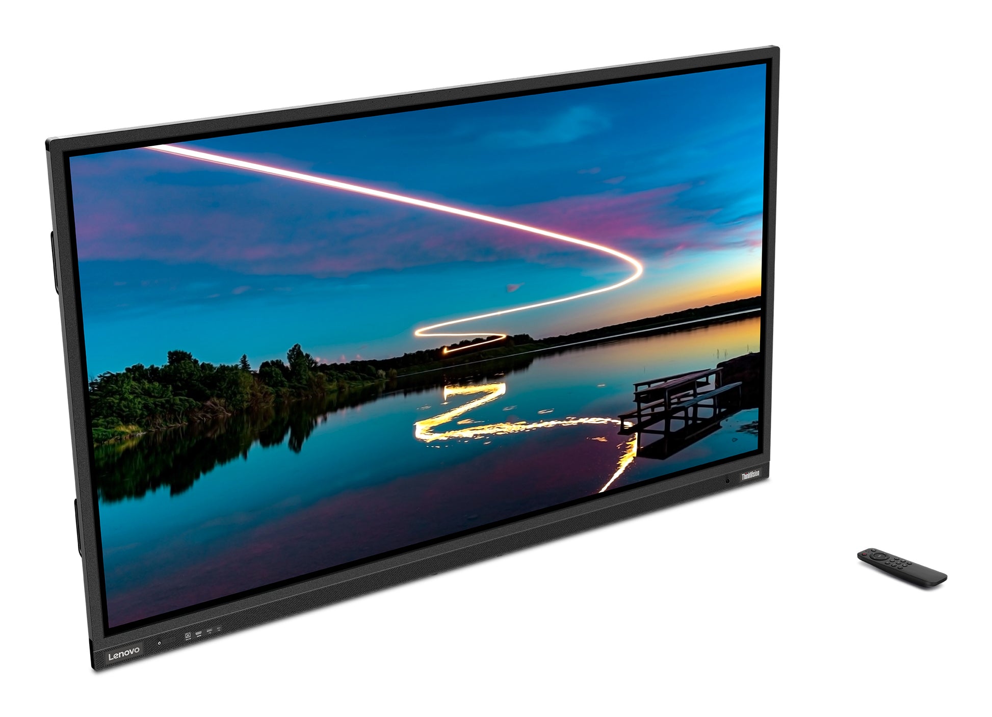 Lenovo ThinkVision T86 – 86" Touch, 3840 × 2160 (4K), VA, Webcam, LAN