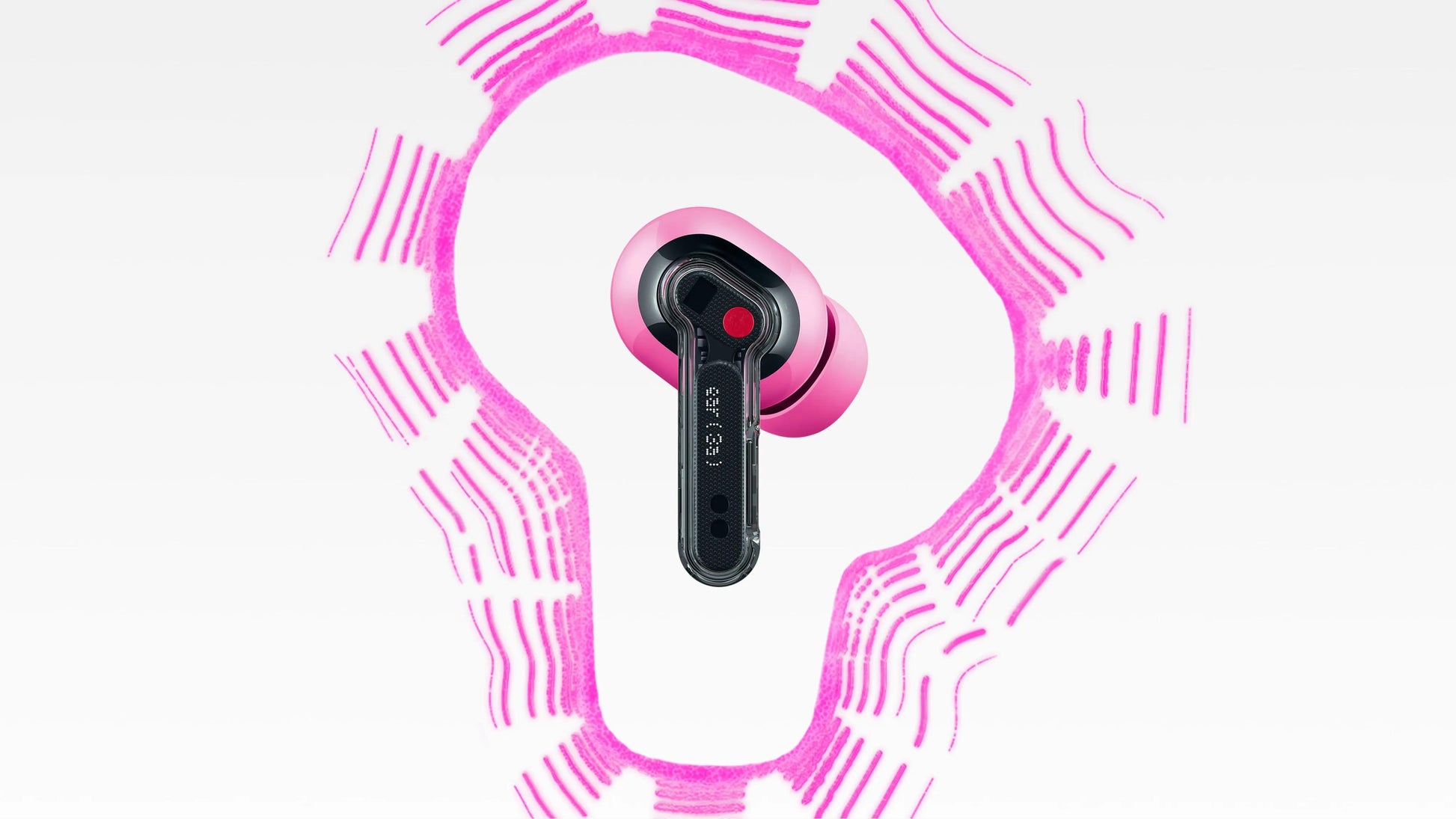 Nothing Ear (3a) TWS In-Ear – Stereo, ANC, mit Ladecase, Rosa, BT 6.0