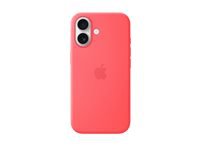 Apple Backcover – für Apple iPhone 17, MagSafe, Silikon, Guavepink