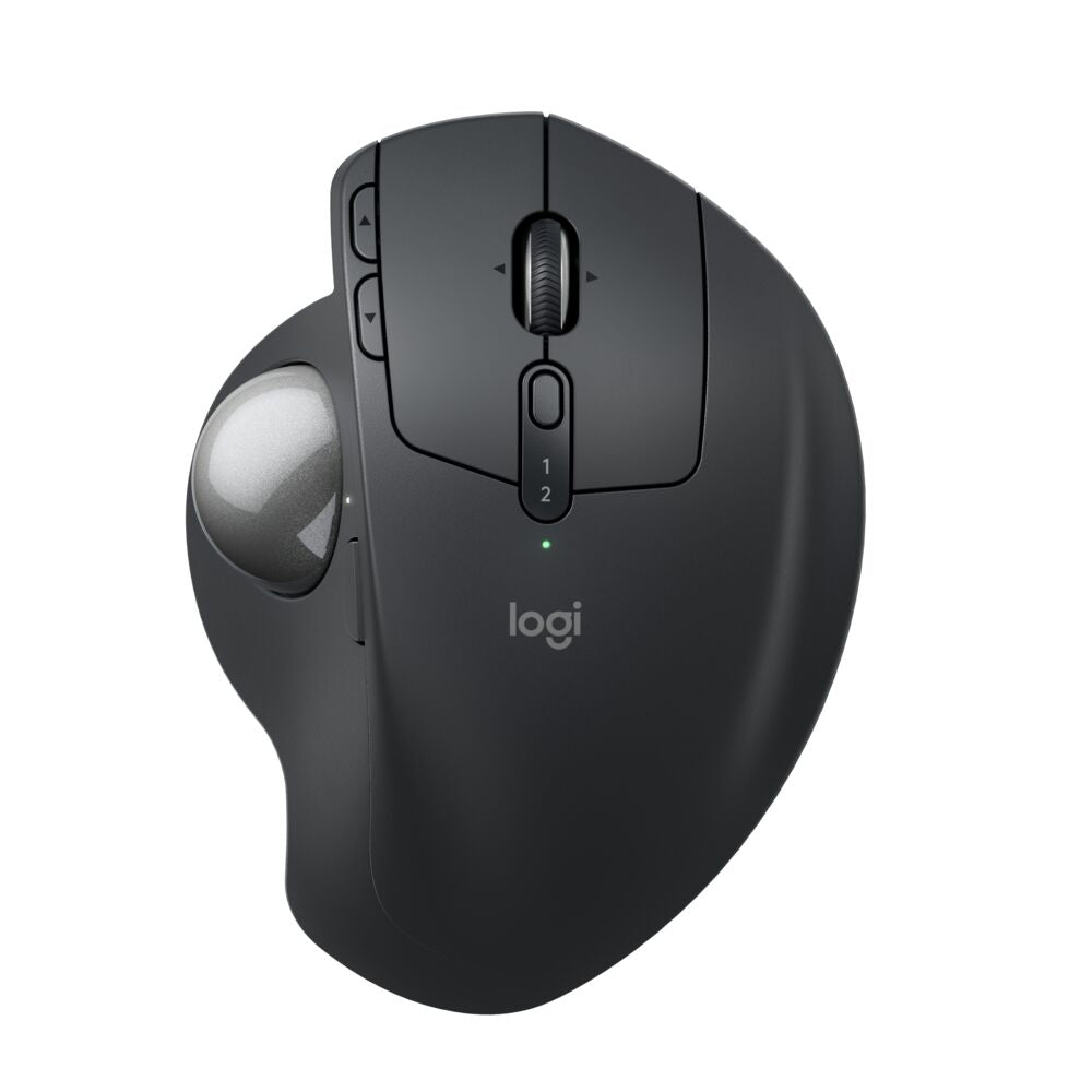 Logitech MX Ergo S – Trackball-Maus – Kabellos (Bluetooth/2,4 GHz), Rechts